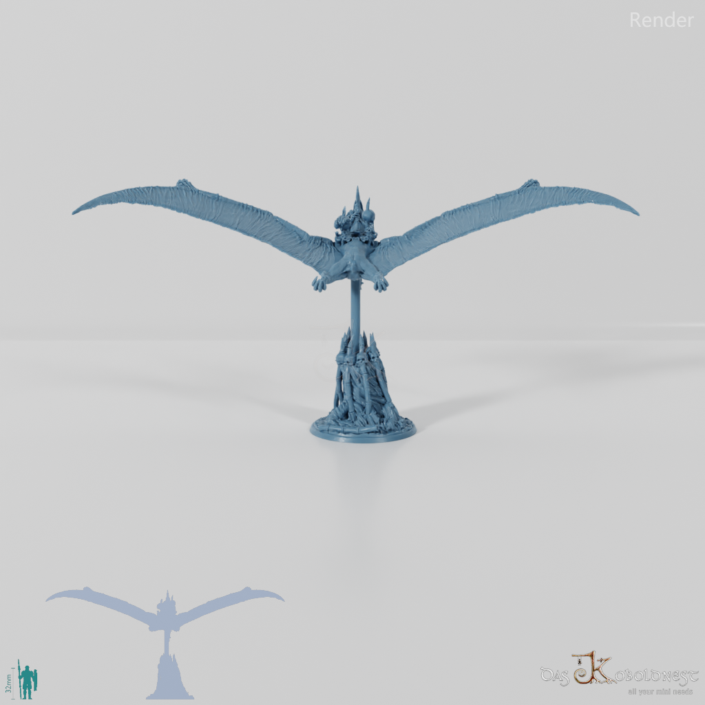 Fliegender Pterodactylus 02