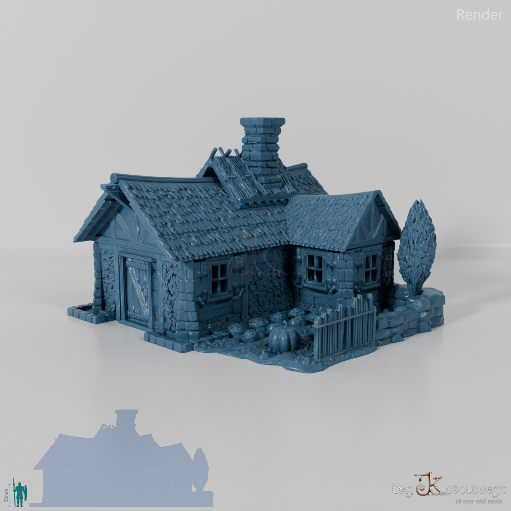 Medieval Town - Pumpkin Cottage