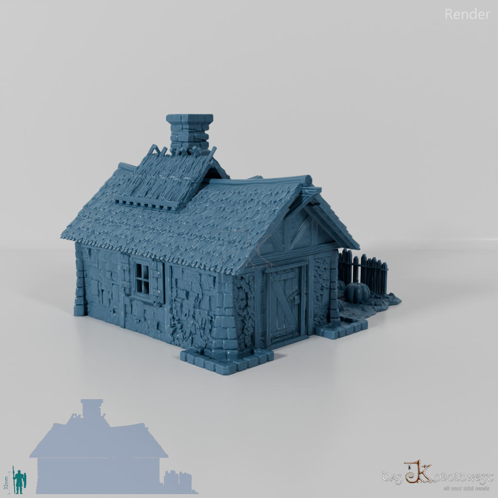 Medieval Town - Pumpkin Cottage