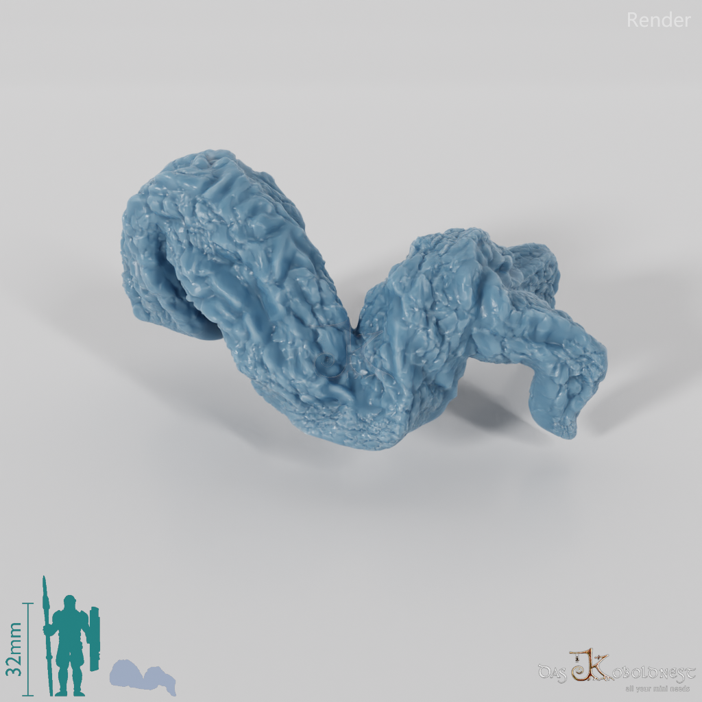 Gnarled willow root B