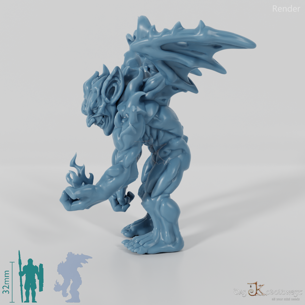 Elemental Fire Demon