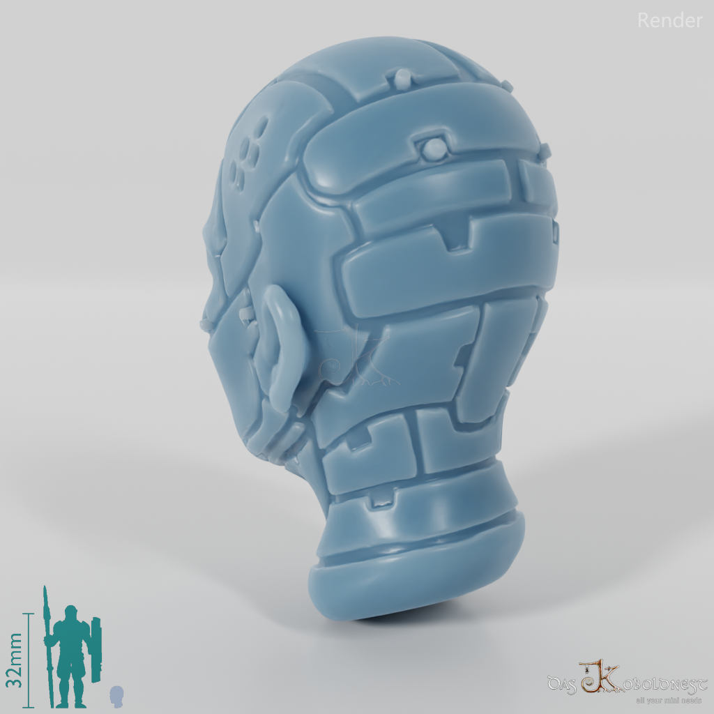 Woman's Head - SciFi Android