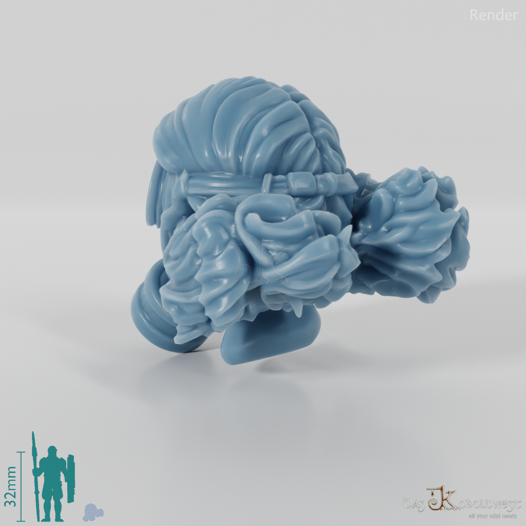 Woman's Head - SciFi Gas Mask 1