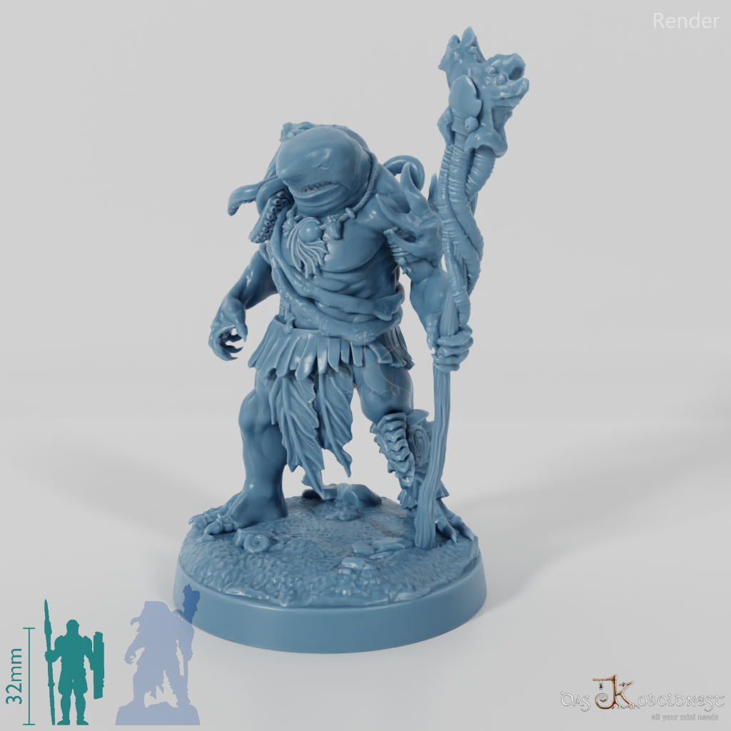 Shark Folk Shaman 01