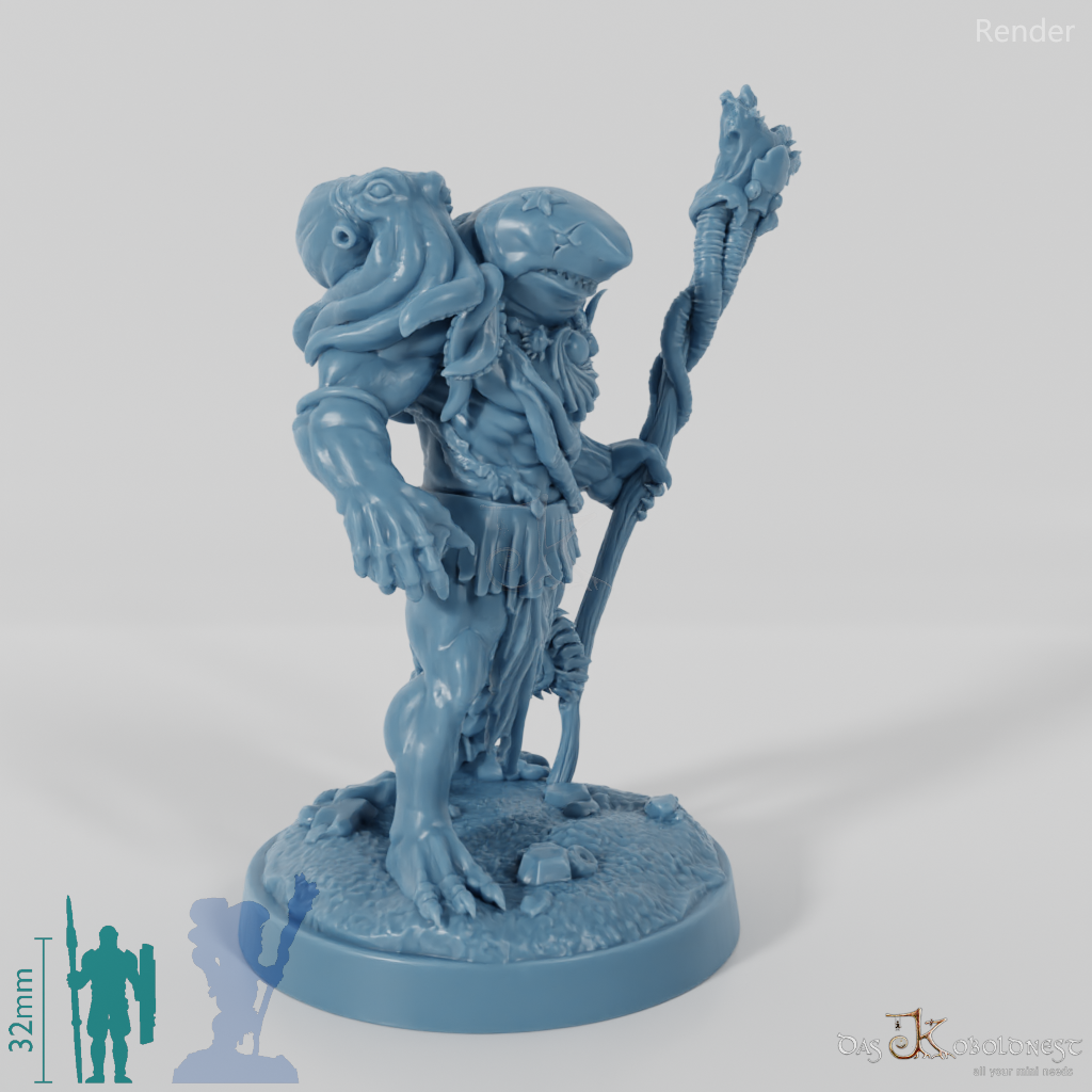 Shark Folk Shaman 01