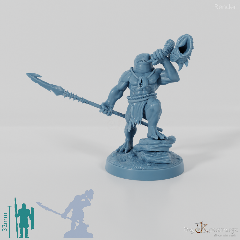 Haivolk-Harpunenkämpfer - Hornbläser