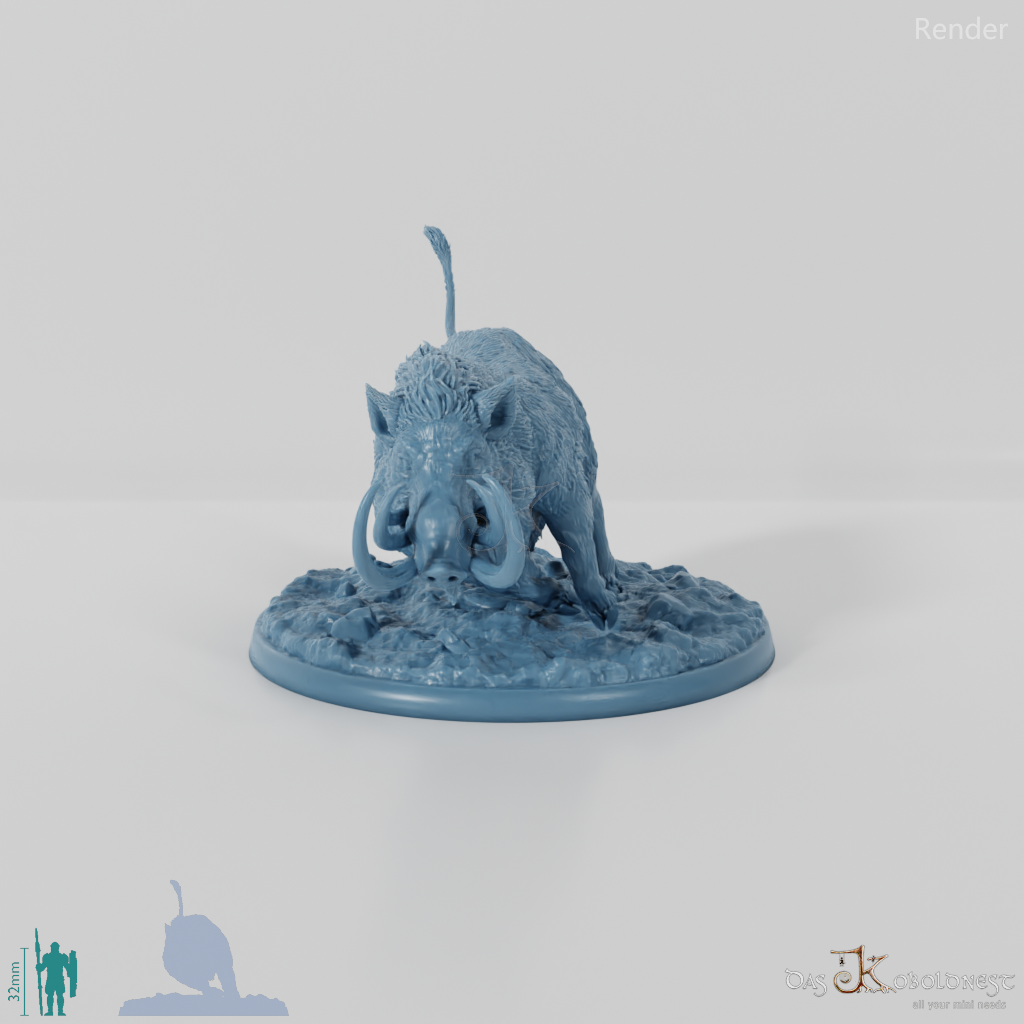 Wild Boar - Large Spirit Boar C