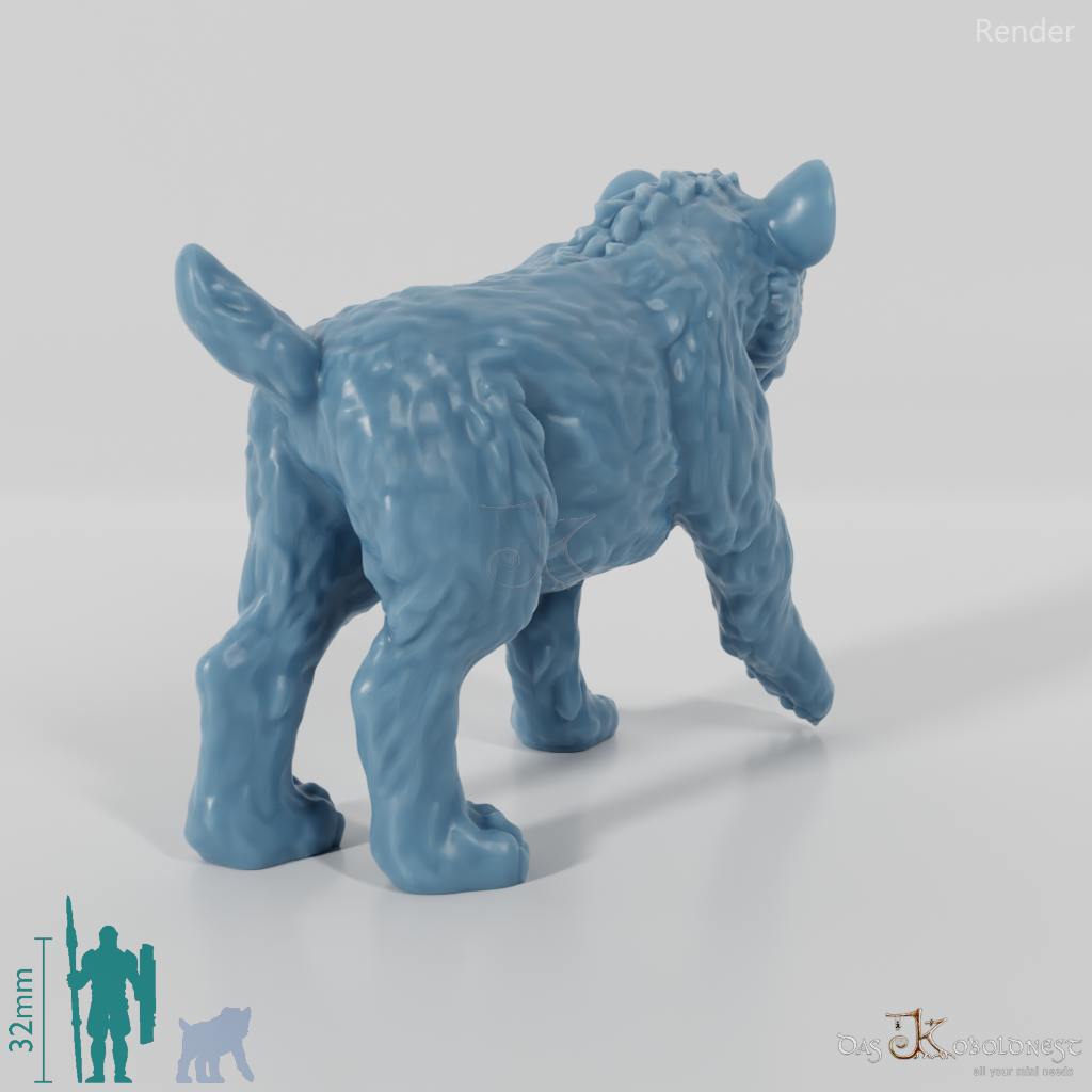 Smilodon 09 (Cub) - StoneAxe Miniatures