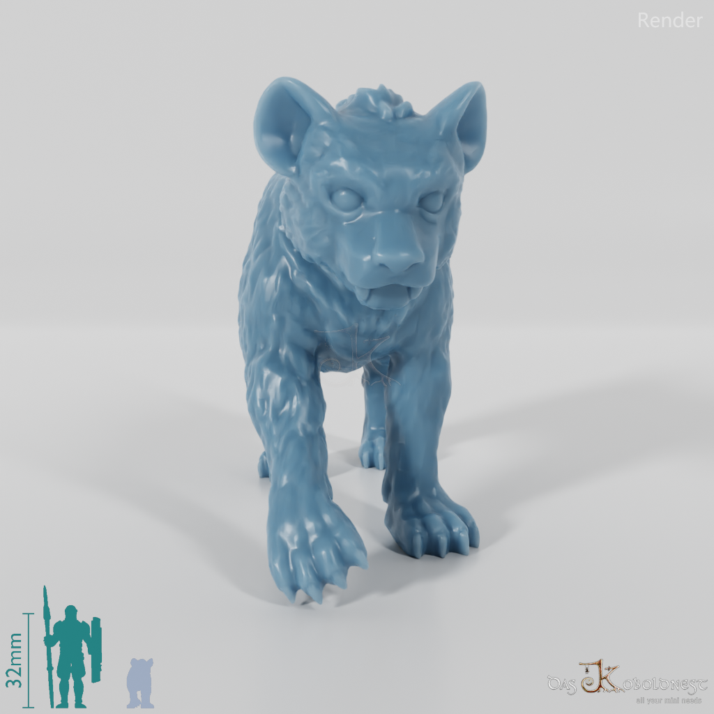 Smilodon 09 (Cub) - StoneAxe Miniatures