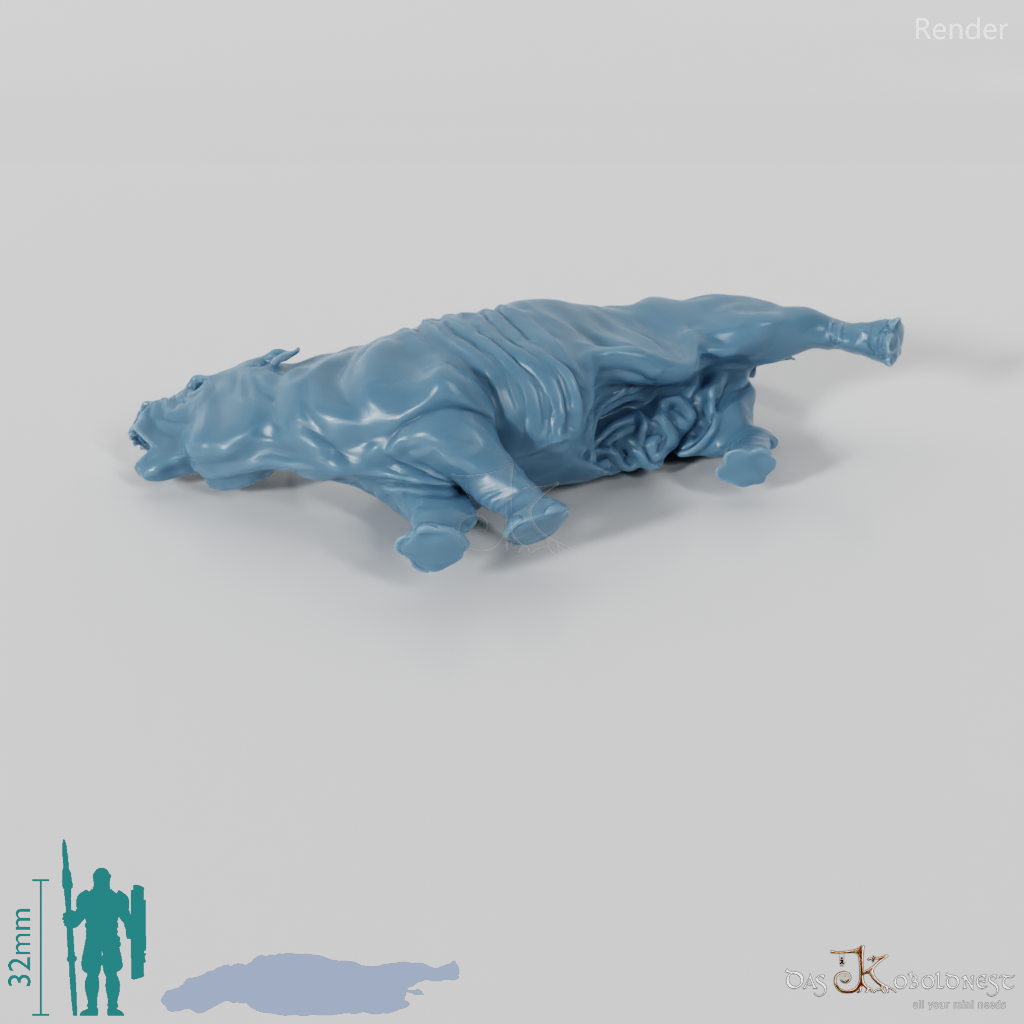 Toxodon platensis 06 (carcass) - JJP