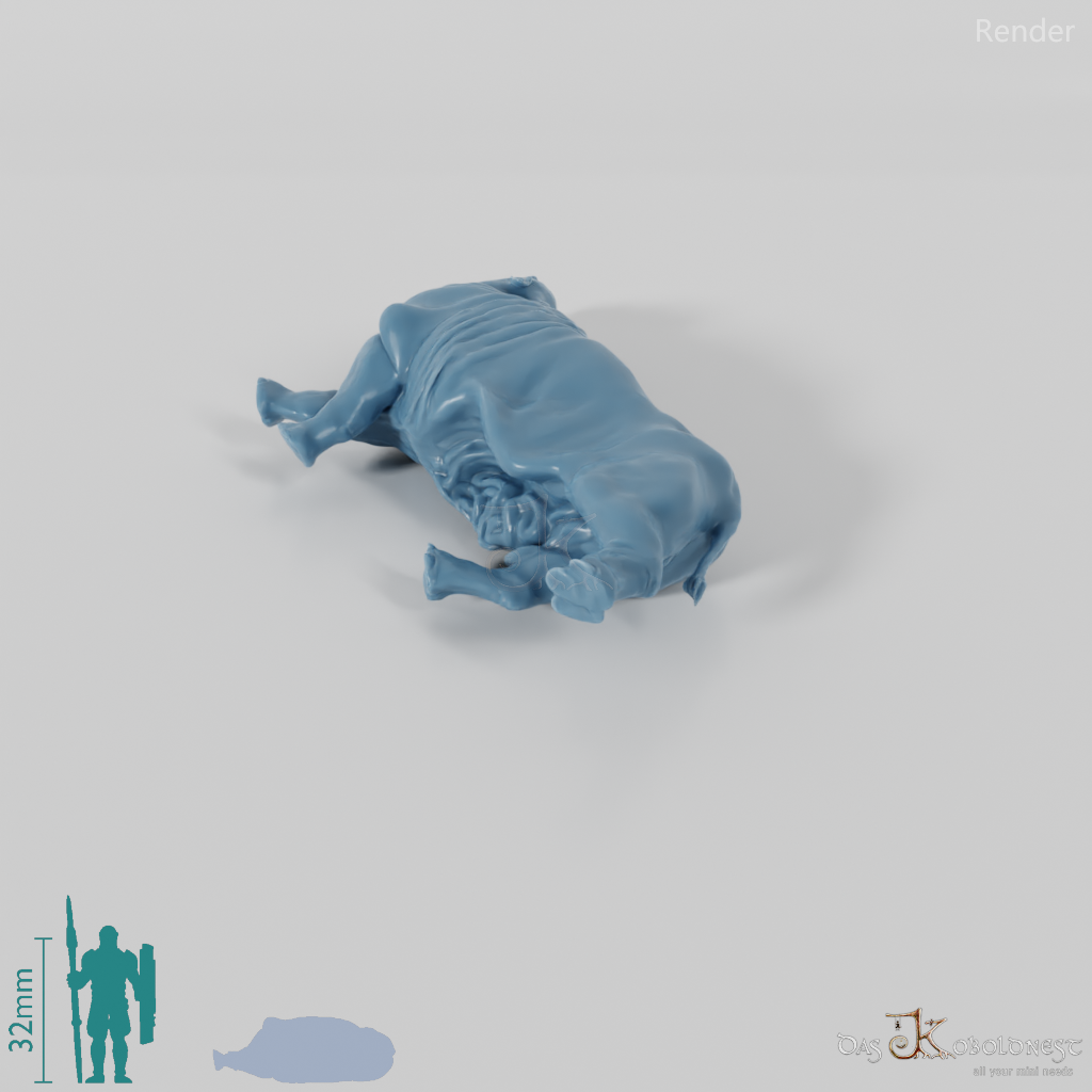 Toxodon platensis 06 (carcass) - JJP