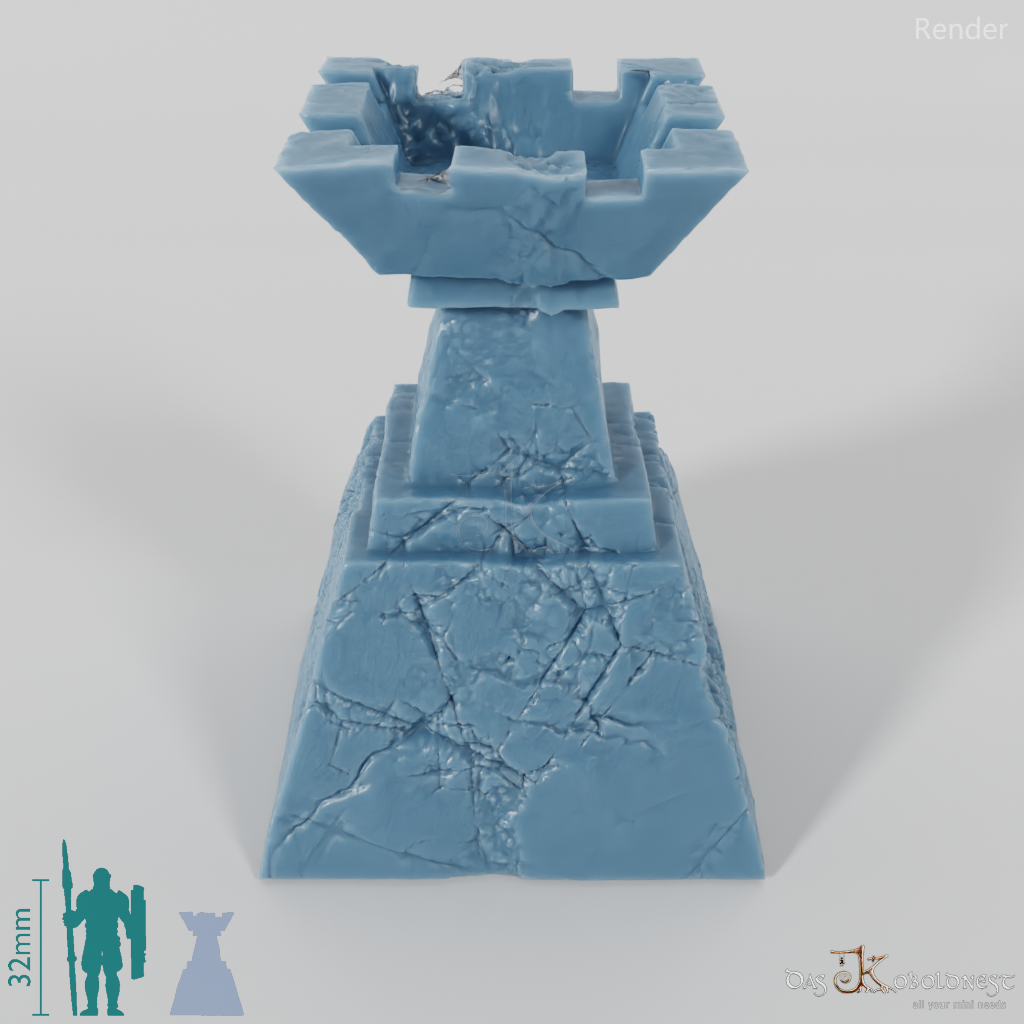 Fire Bowl - Dwarven Fire Pillar 02, extinguished