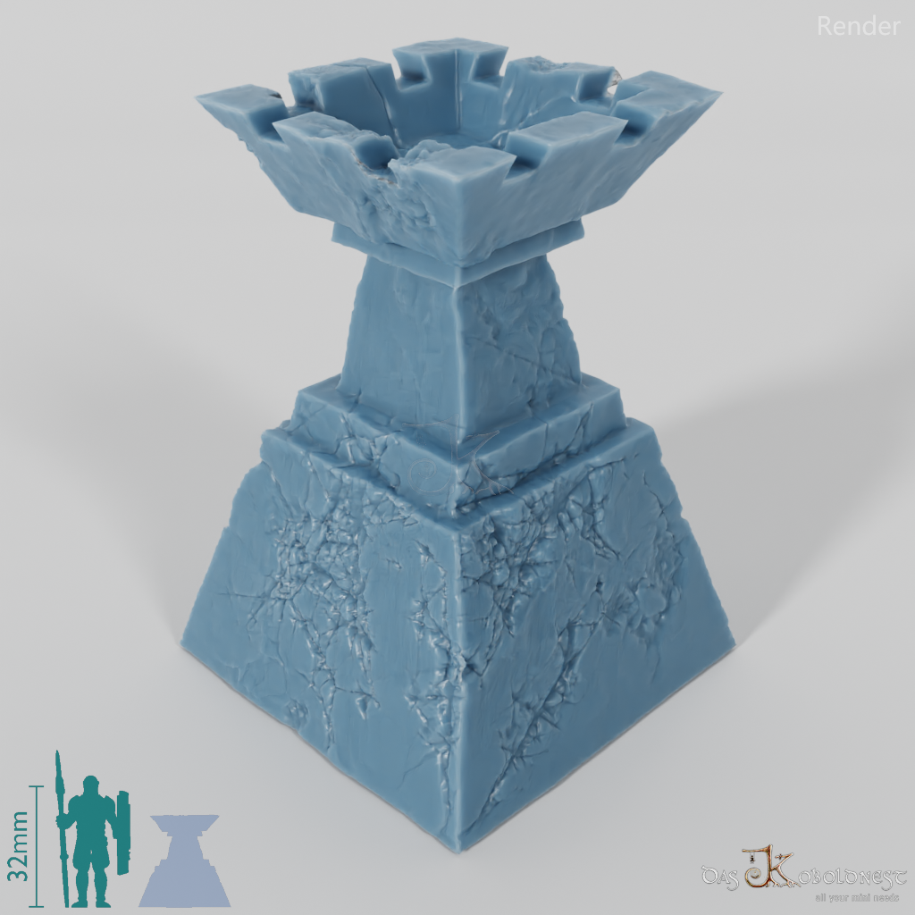 Fire Bowl - Dwarven Fire Pillar 02, extinguished