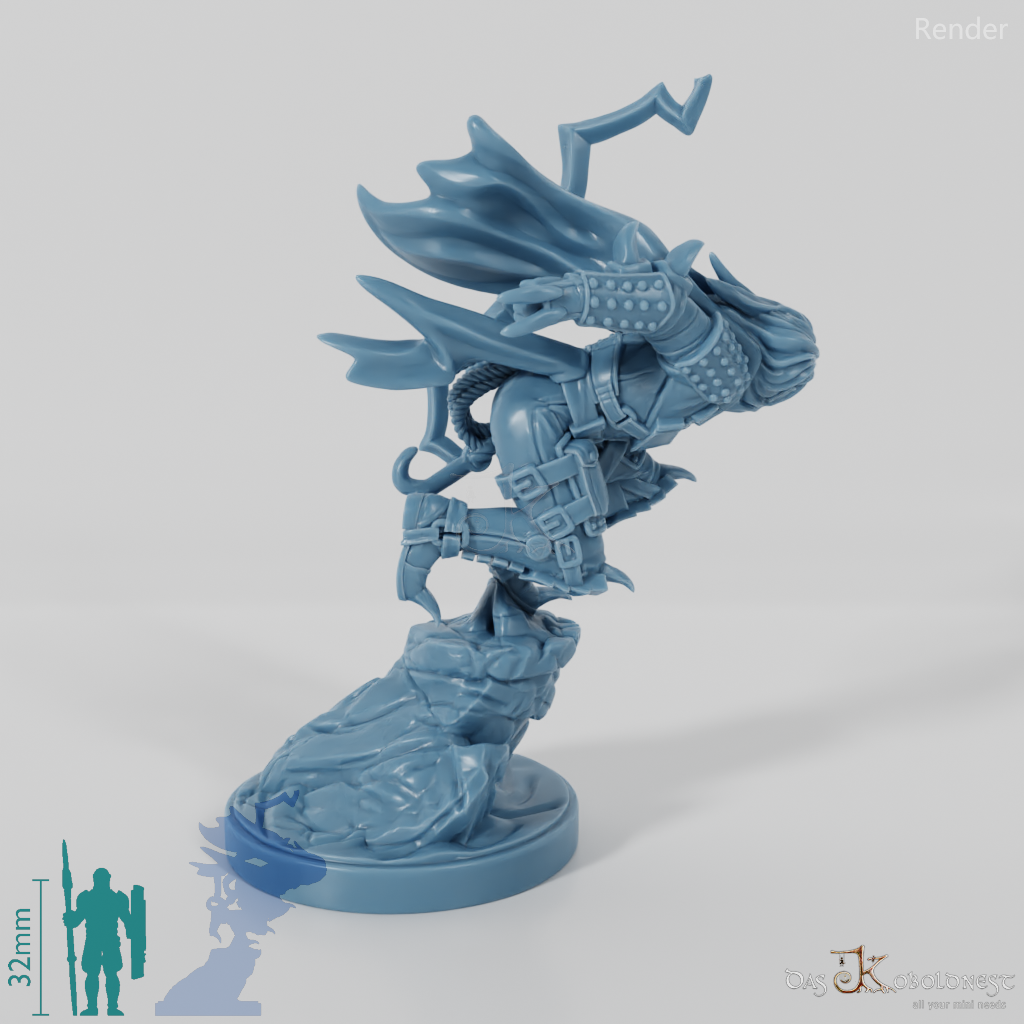 Vlakir, vampire warrior with bow