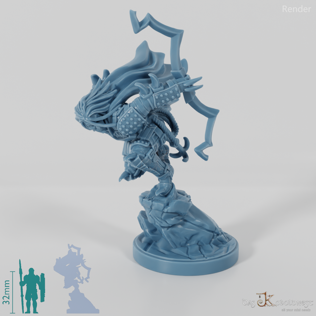 Vlakir, vampire warrior with bow