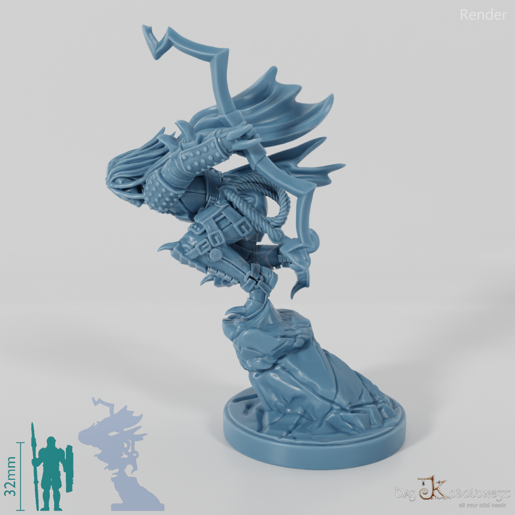 Vlakir, vampire warrior with bow