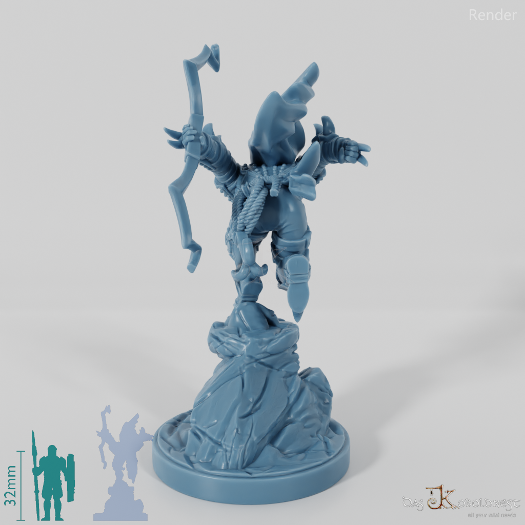 Vlakir, vampire warrior with bow