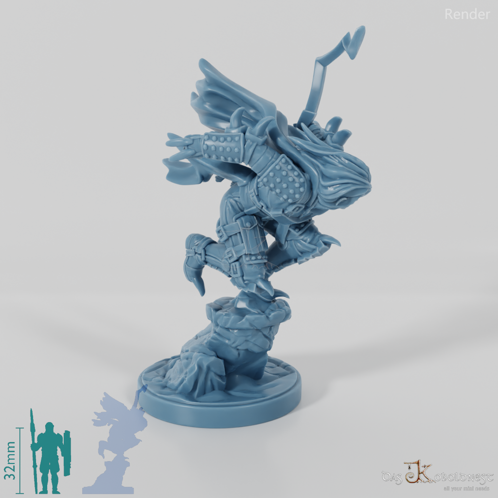 Vlakir, vampire warrior with bow