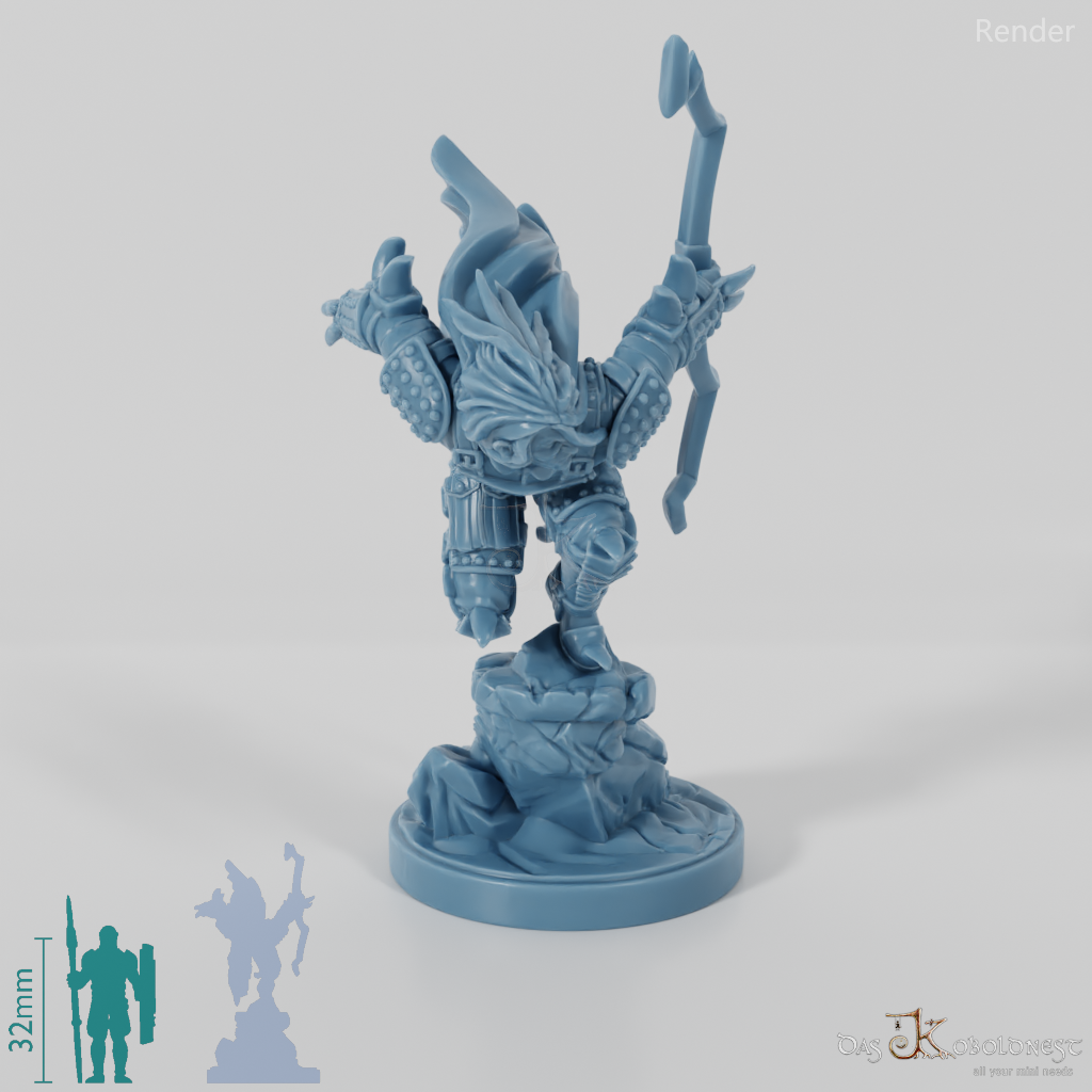 Vlakir, vampire warrior with bow