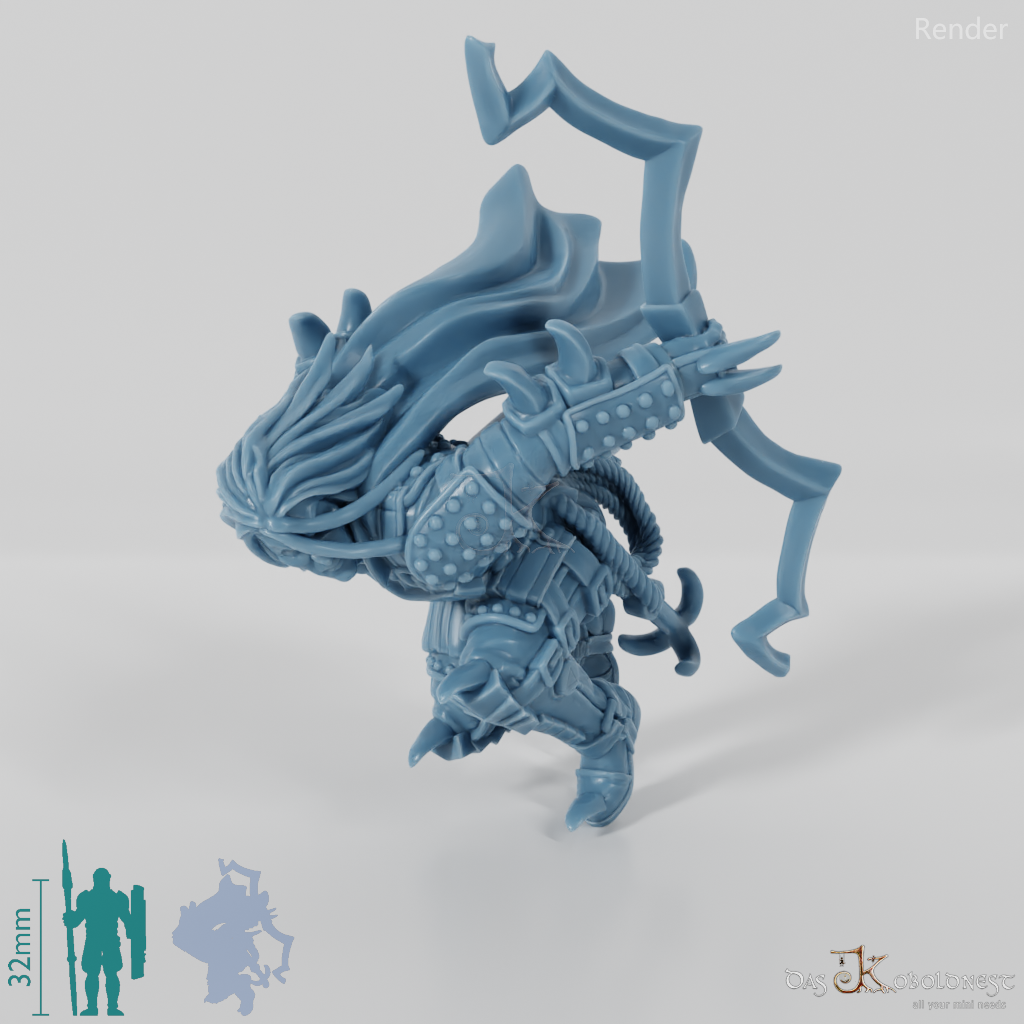 Vlakir, vampire warrior with bow