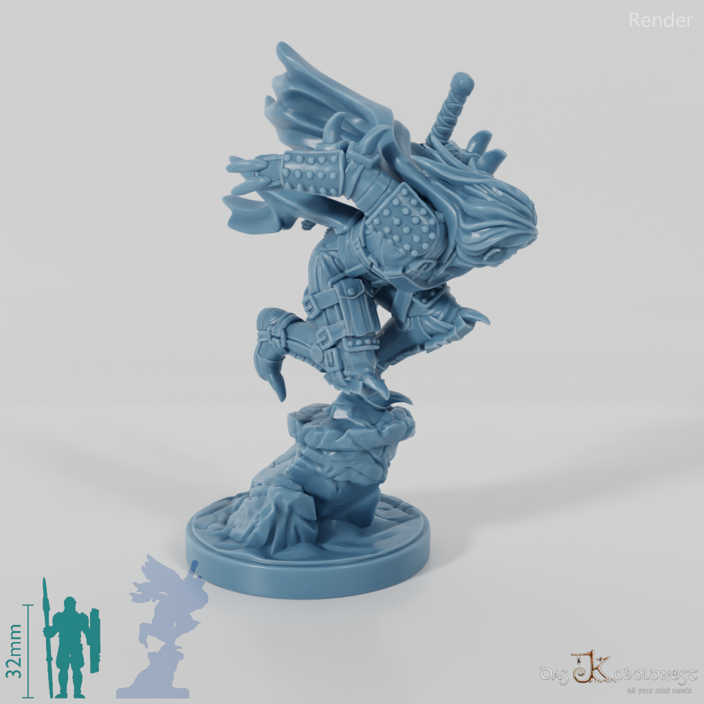 Vlakir, vampire warrior with katana