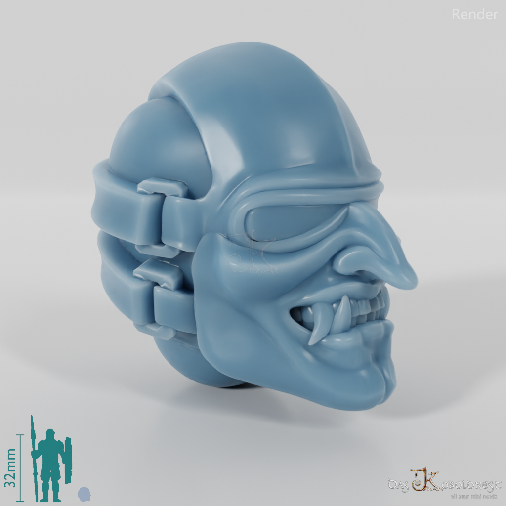 Space Soldiers - Marauder Head 09