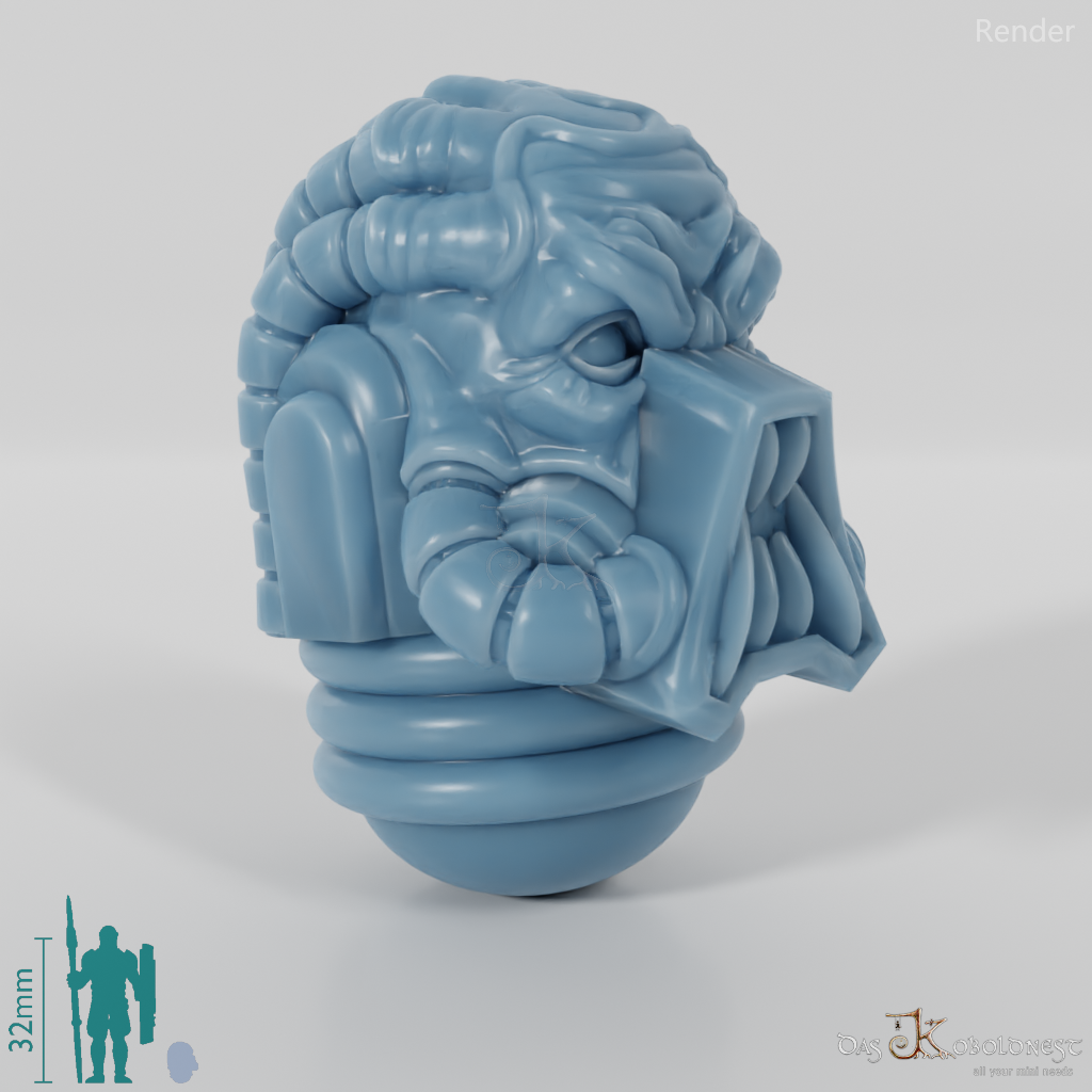 Void Blessed Soldiers - Savage Gladiator Head 01