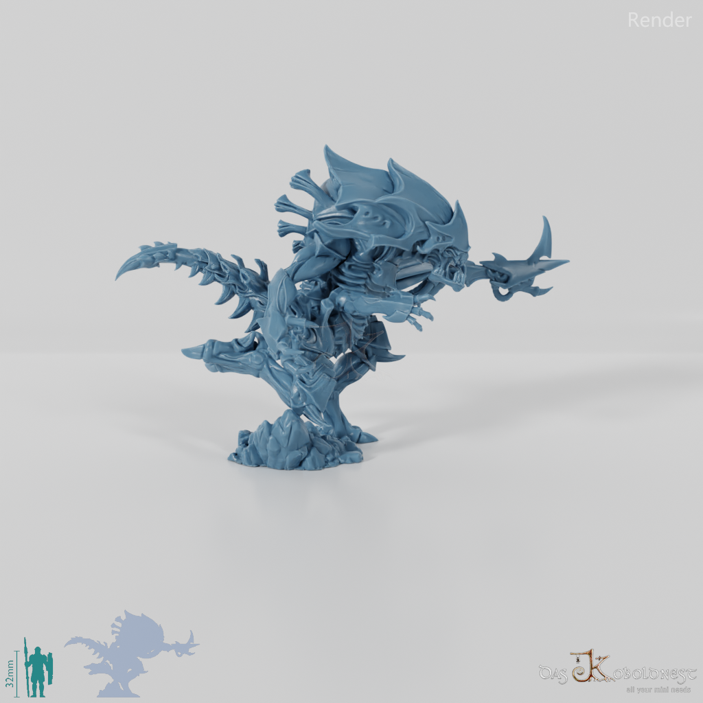 The Hive - Warrior 02 with Acid Cannon A