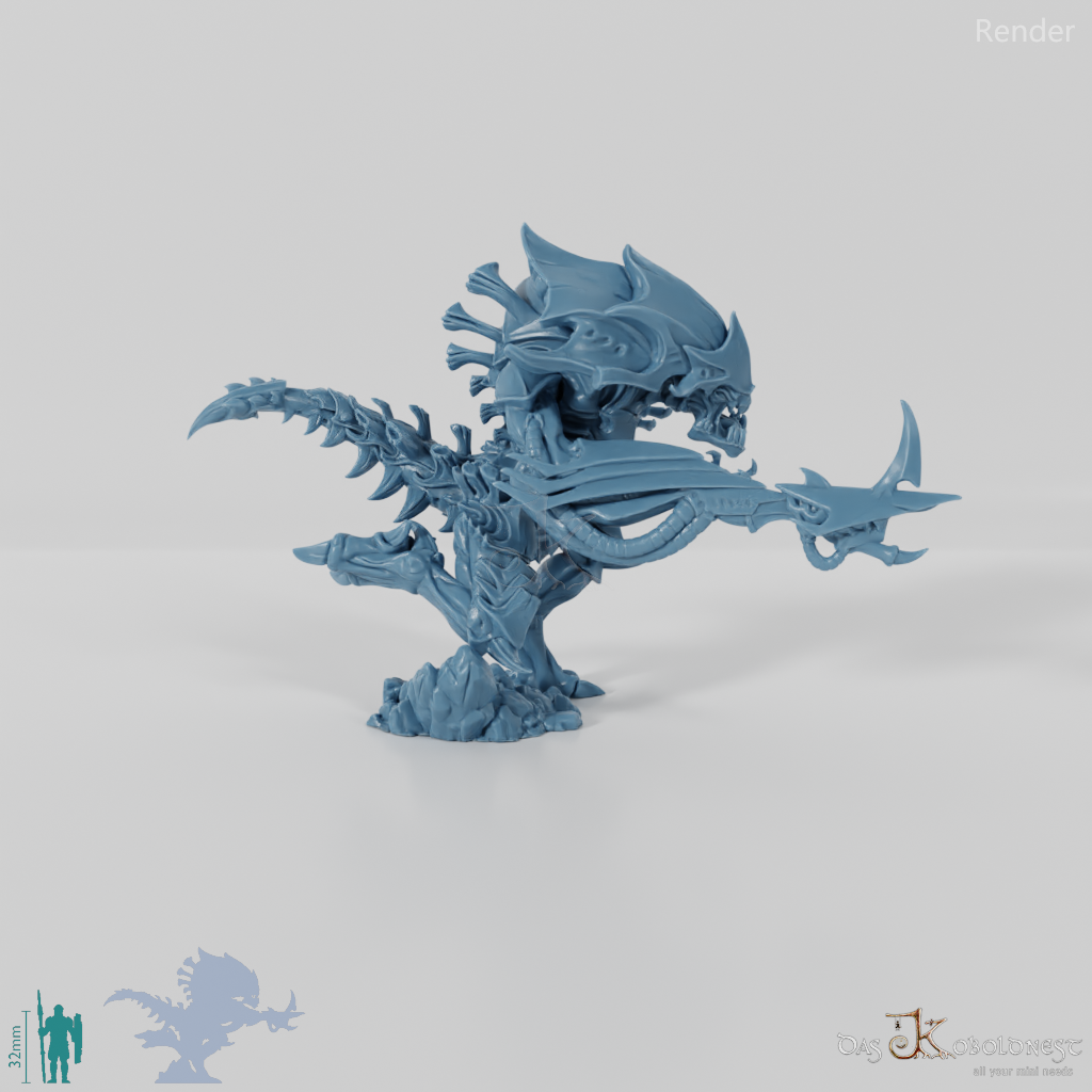 The Hive - Warrior 02 with Acid Cannon B