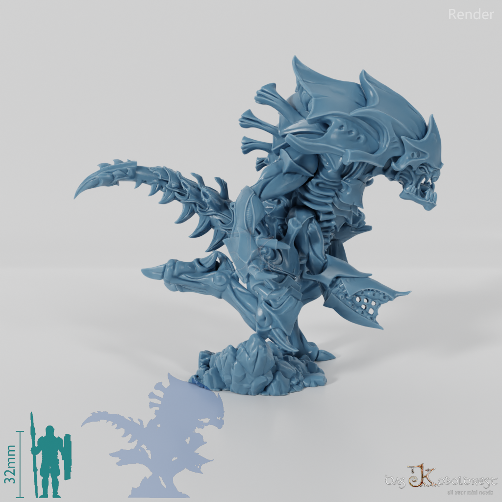 The Hive - Warrior 02 with Larva Launcher B