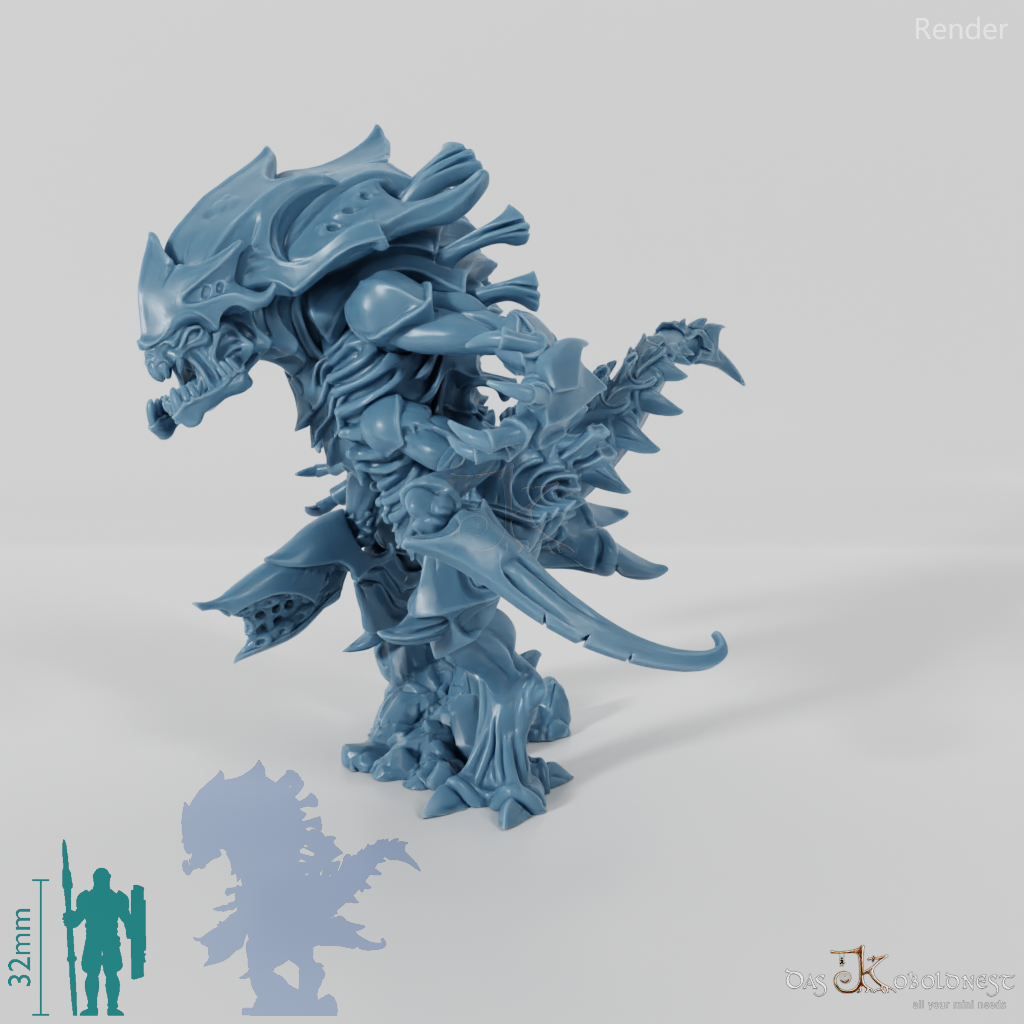 The Hive - Warrior 02 with Larva Launcher B