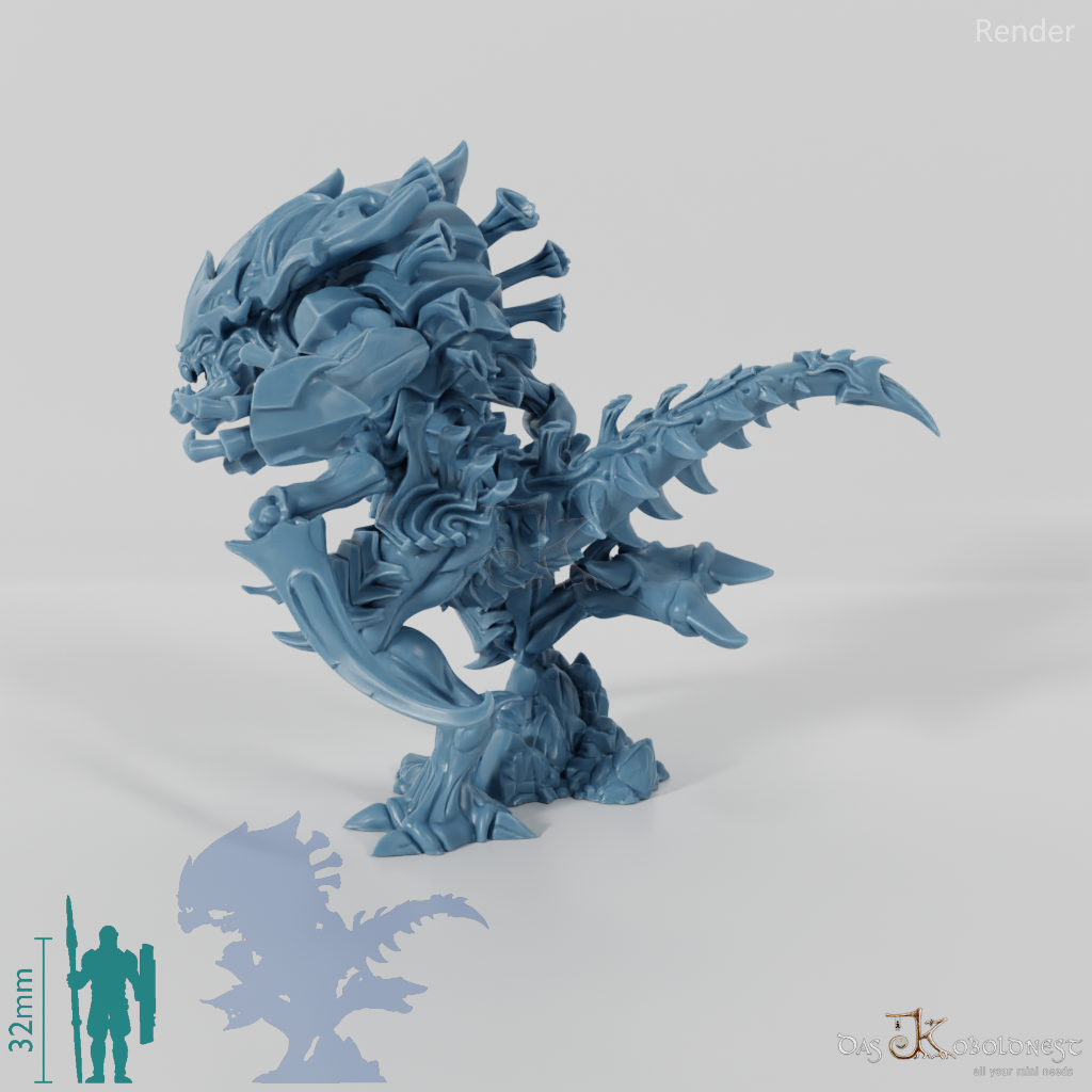 The Hive - Warrior 02 with Larva Launcher B