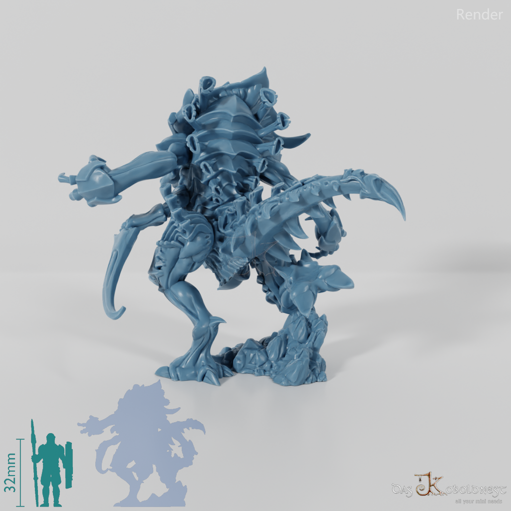 The Hive - Warrior 02 with Larva Launcher B