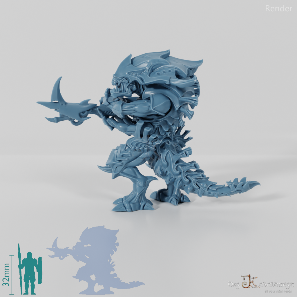 The Hive - Warrior 03 with Acid Cannon B