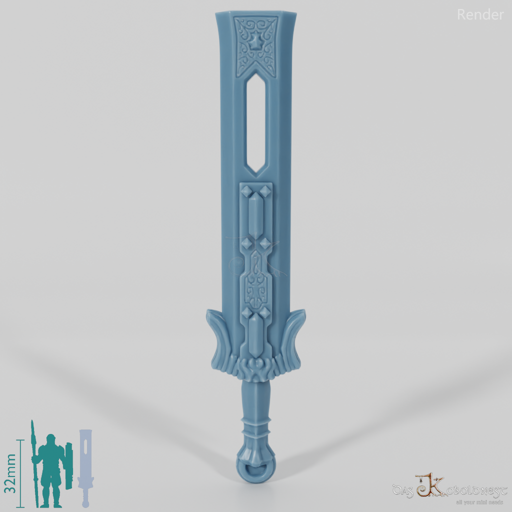 Valiant Hero - Weapon - King Sword (without hand)