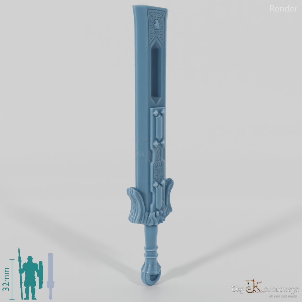 Valiant Hero - Weapon - King Sword (without hand)