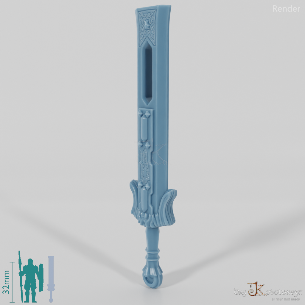 Valiant Hero - Weapon - King Sword (without hand)