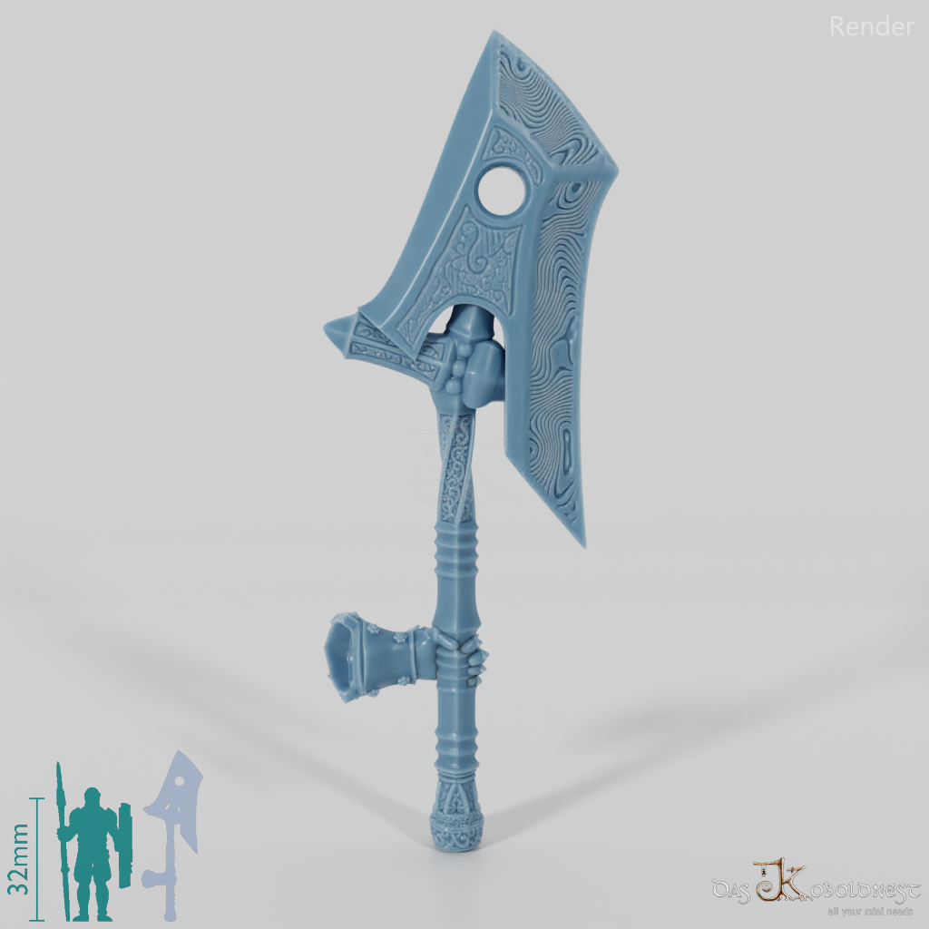 Valiant Hero - Weapon - Scepter (gerade Hand)