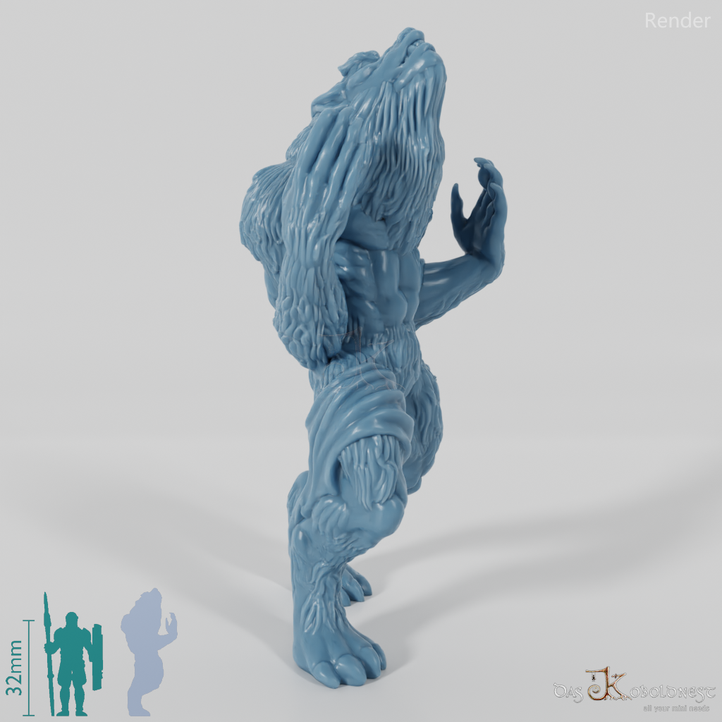 Shaggy werewolf