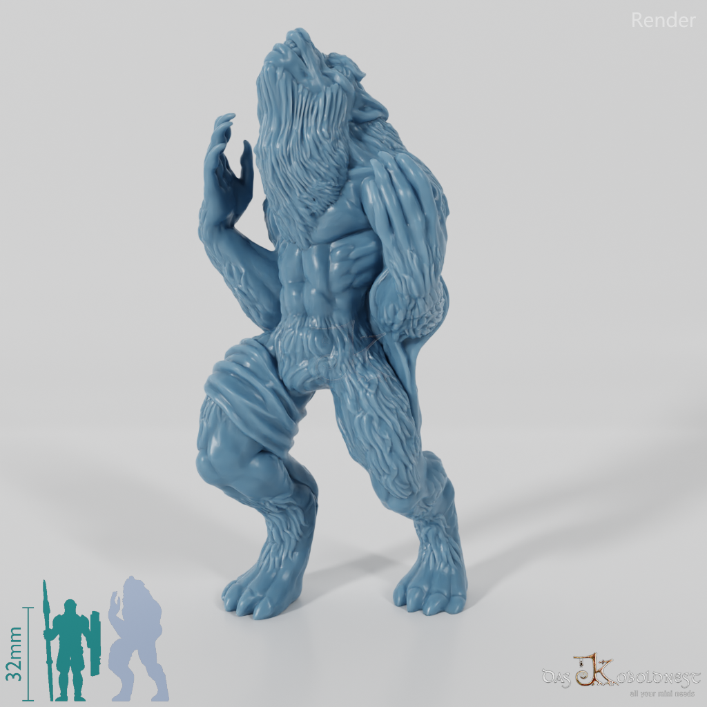 Shaggy werewolf