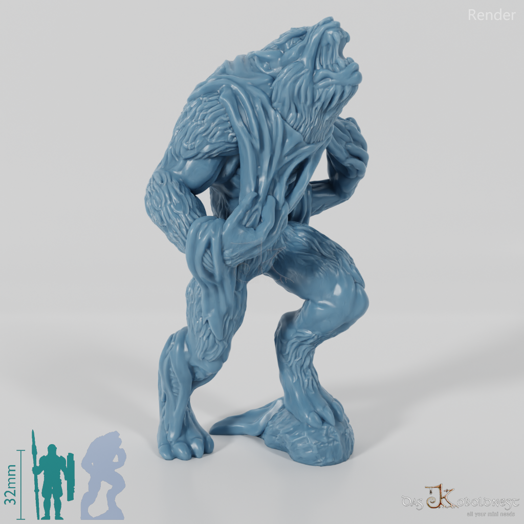 Shaggy werewolf