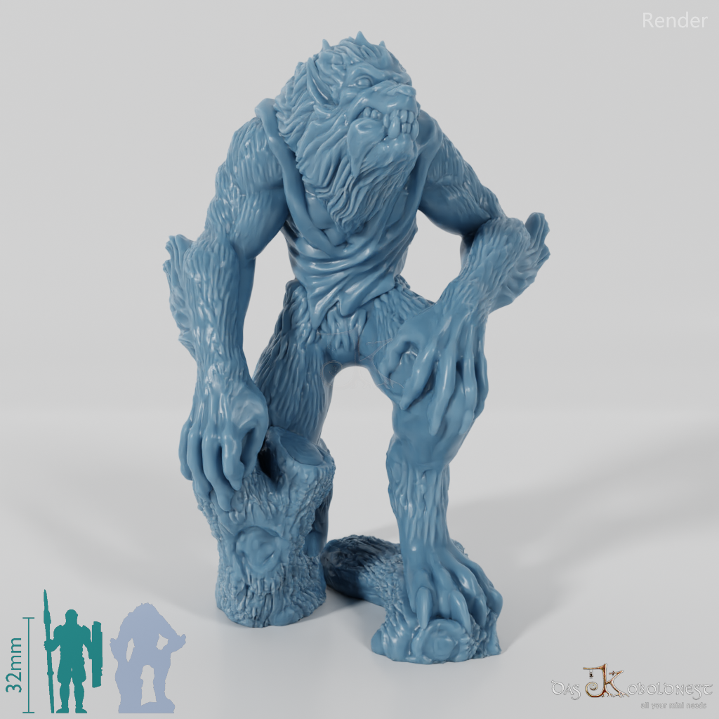 Shaggy werewolf