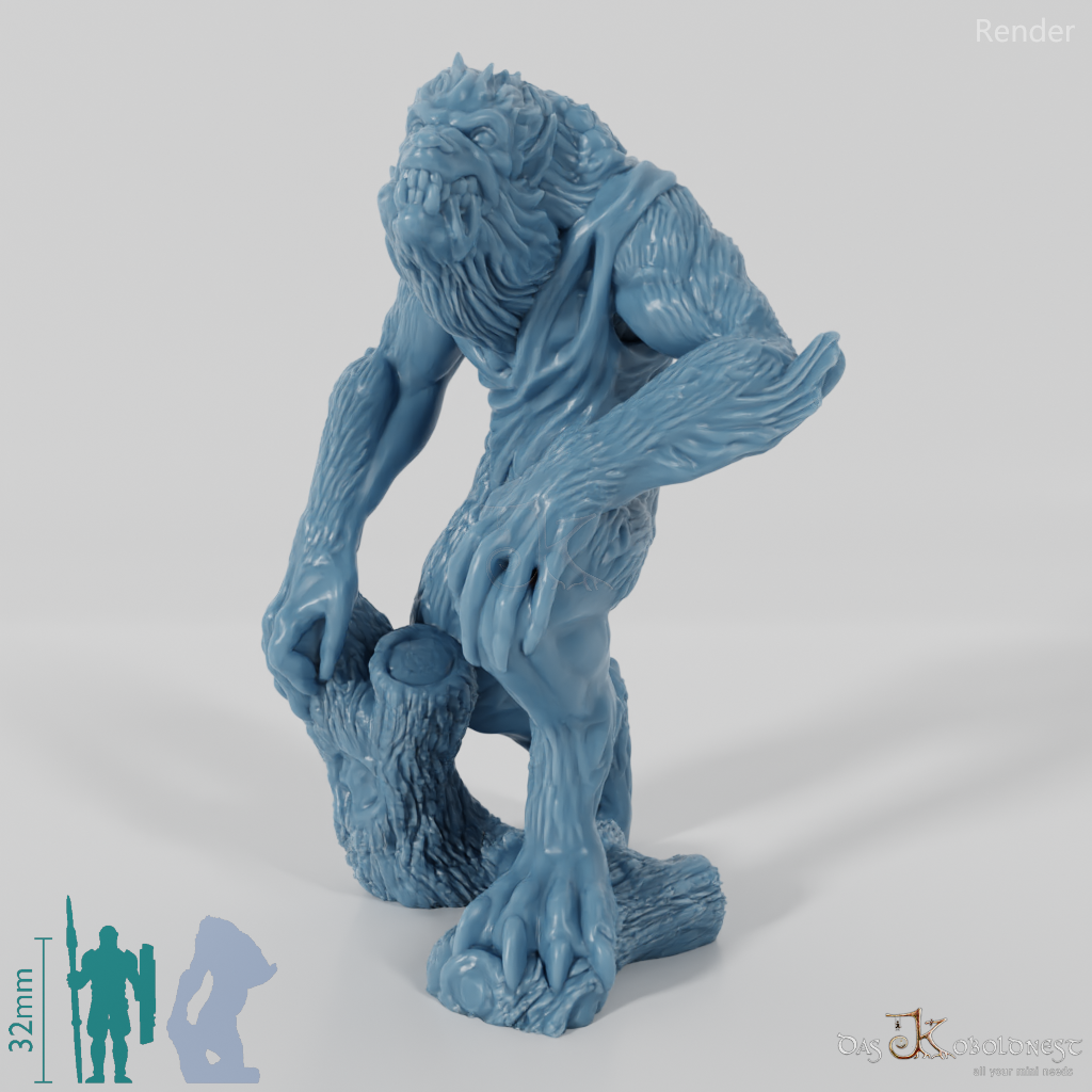 Shaggy werewolf