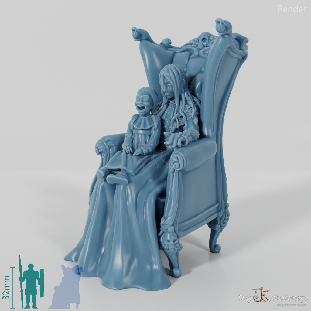 Alice mit Handpuppe
