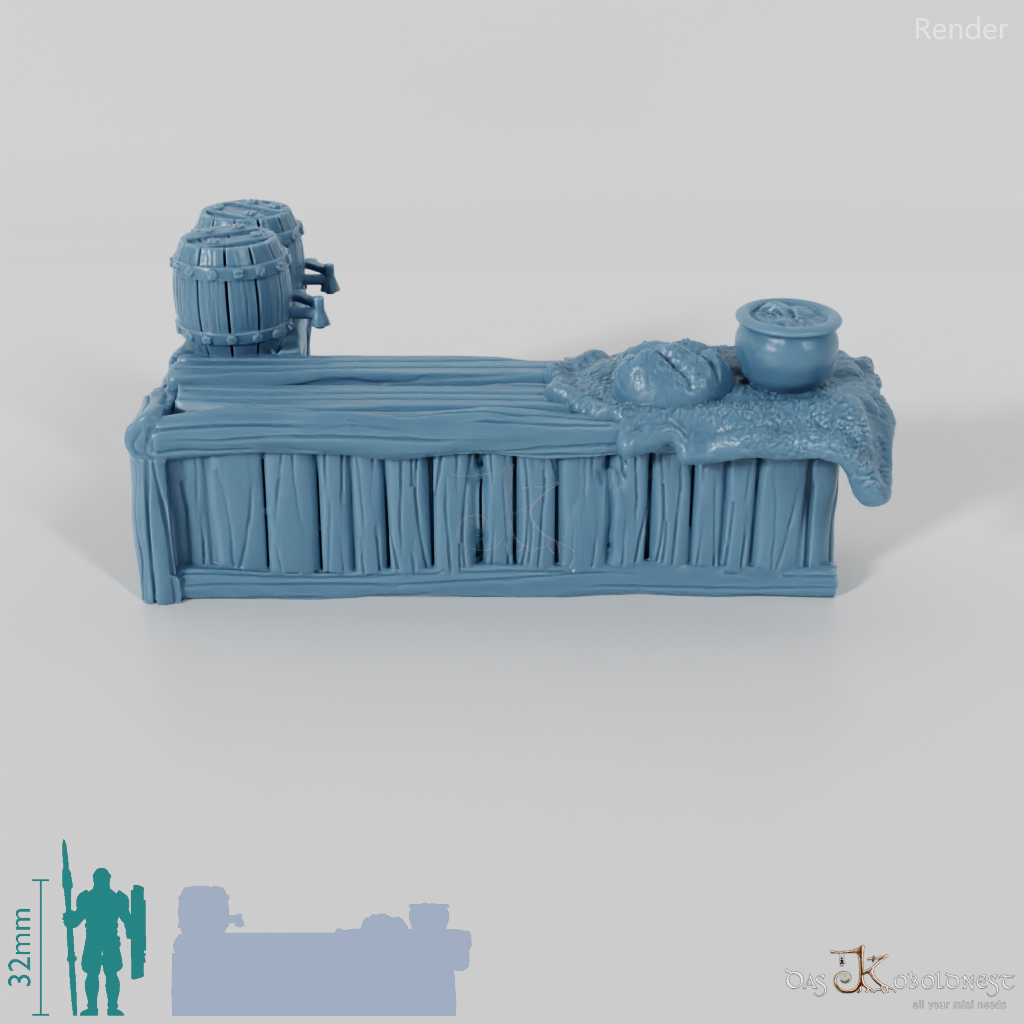 Counter - Rustic counter 02