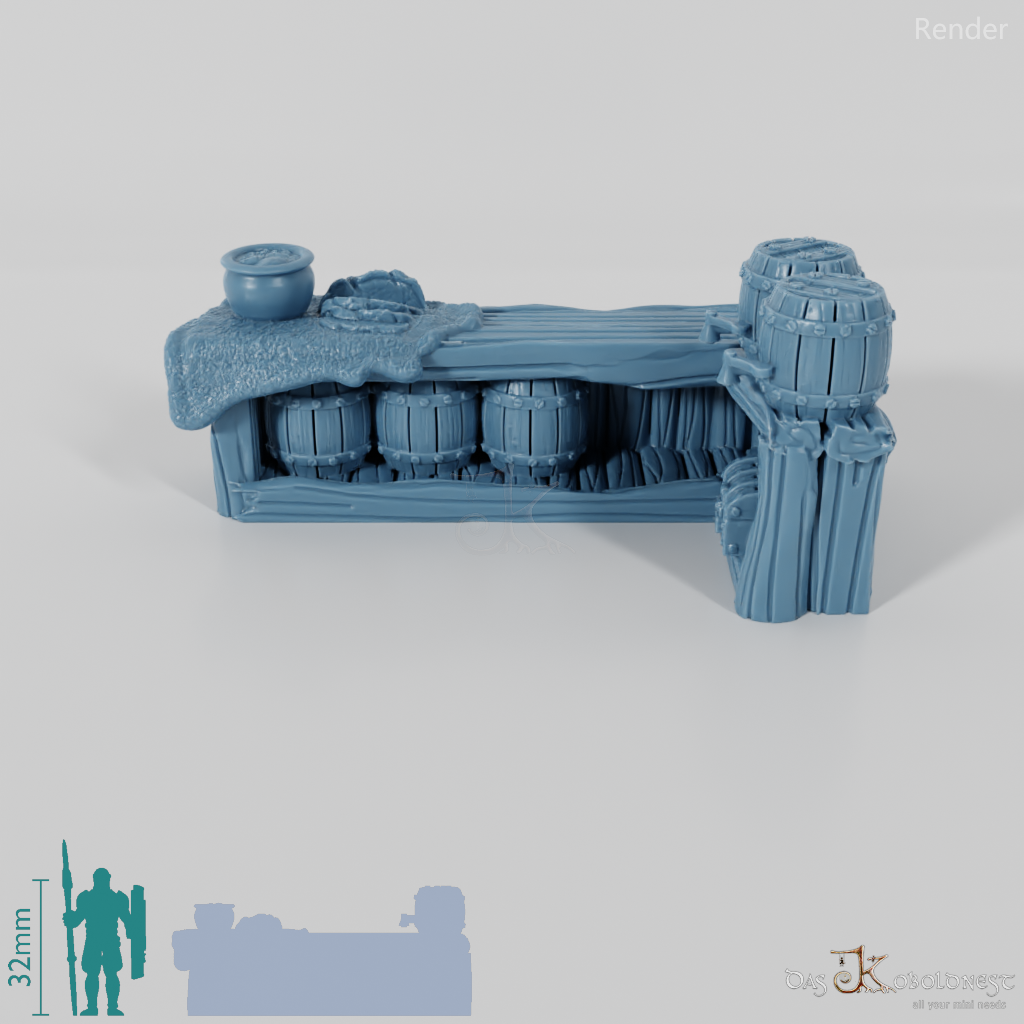 Counter - Rustic counter 02