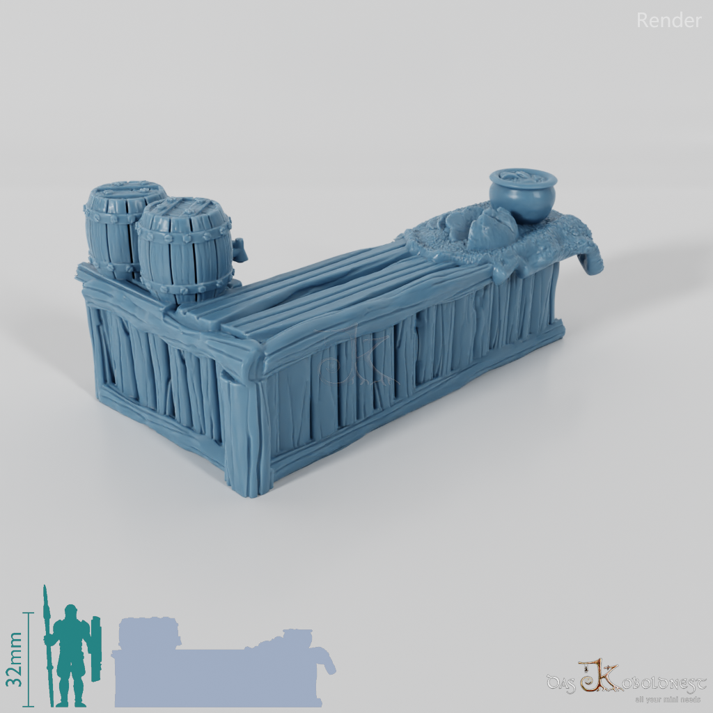 Counter - Rustic counter 02