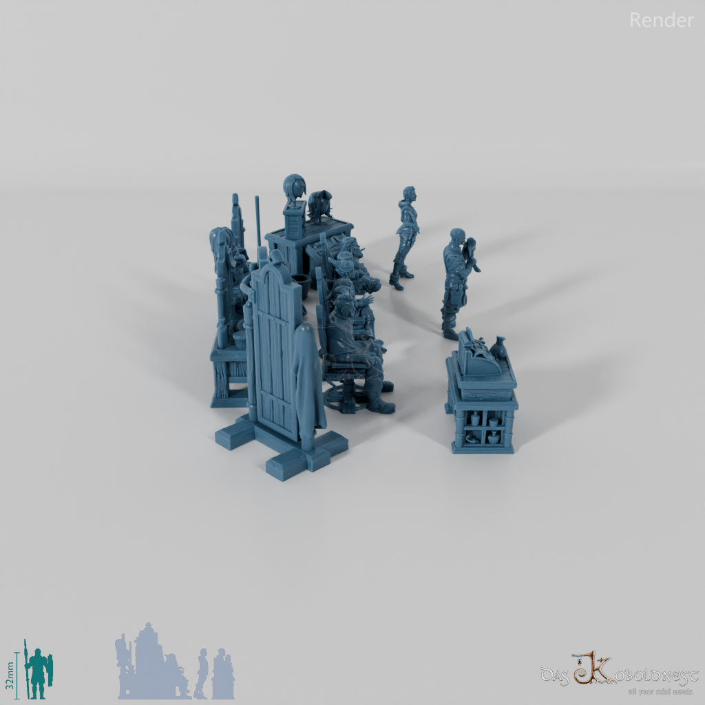 Hairdressing salon - complete set