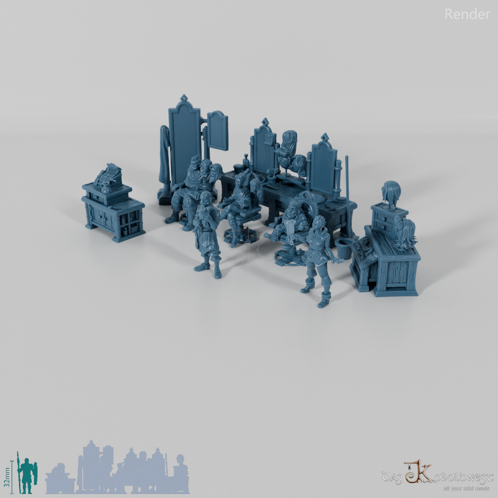 Hairdressing salon - complete set