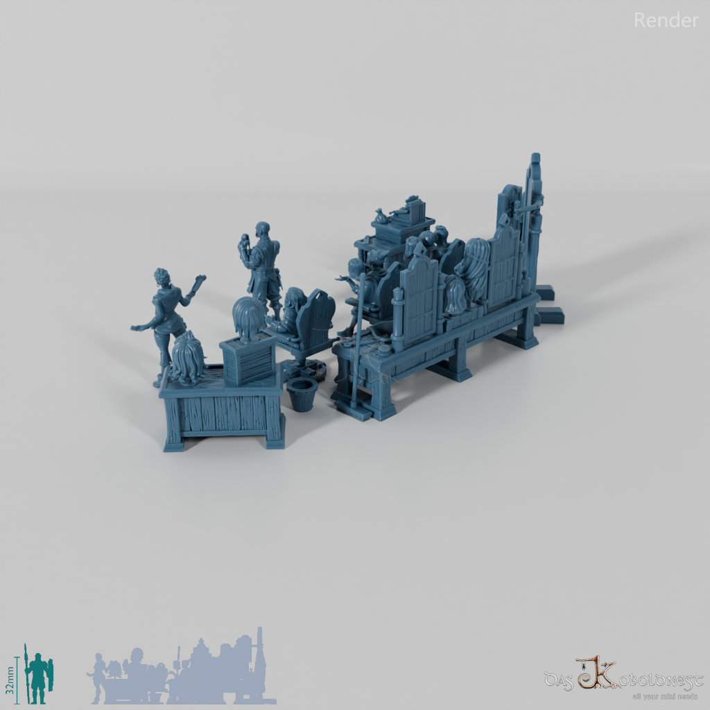 Hairdressing salon - complete set